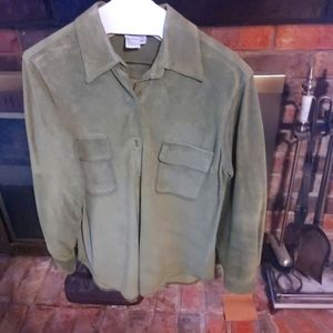 Leather shirt/ jacket